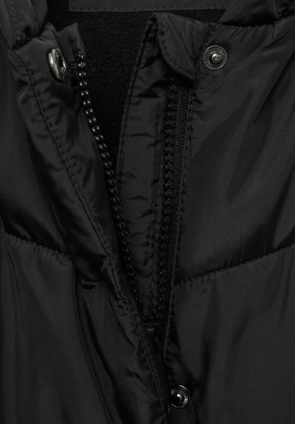 Mango Kids winterjas - zwart