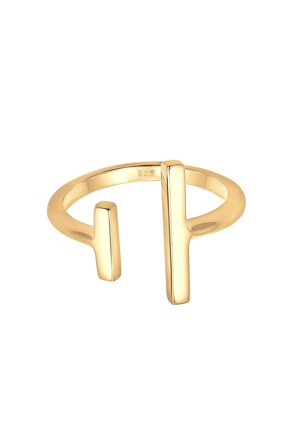 Elli Femmes Géo Bâton Ouvert Minimaliste en Argent Sterling 925