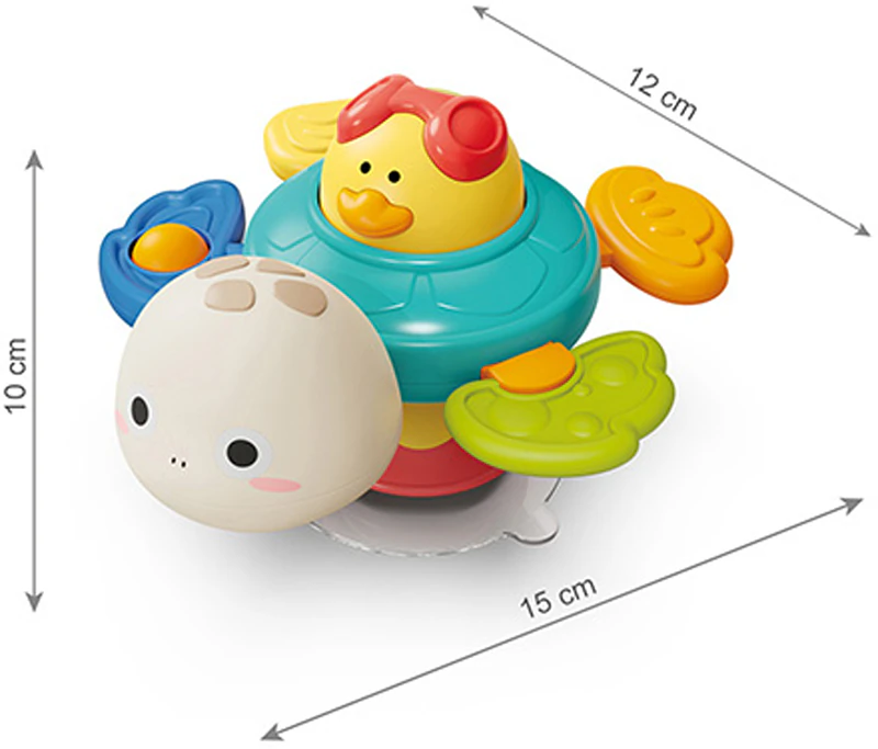 Hračka s prísavkou BabyOno Have Fun Turtle