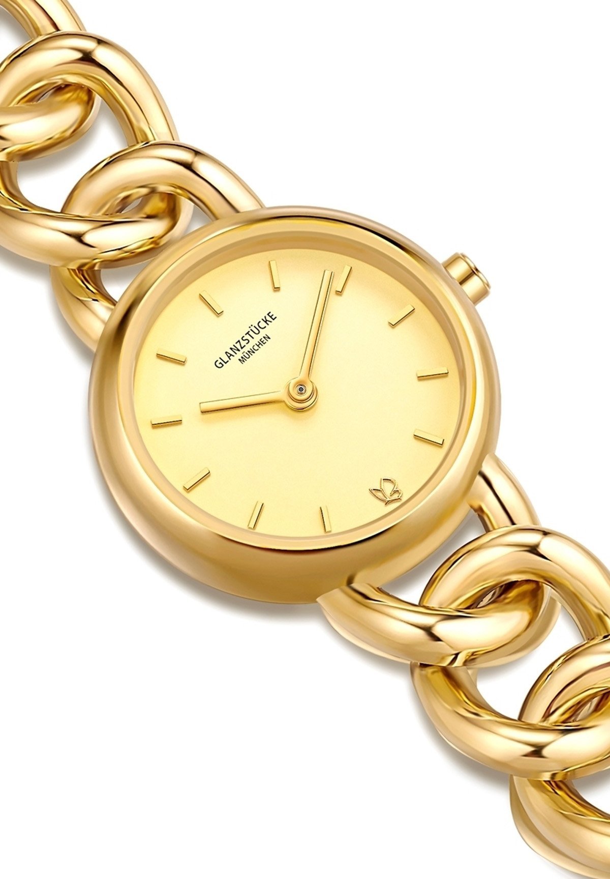 Montre Glanzstücke München - couleur or jaune