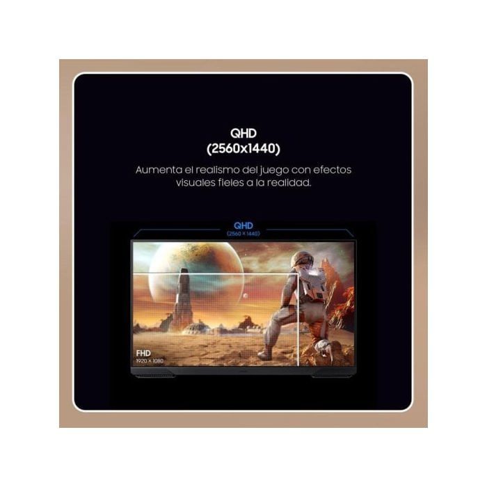 Monitor per PC - SAMSUNG - Odyssey G5 G5F1 - 27 pollici - QHD 180Hz - VA - FreeSync