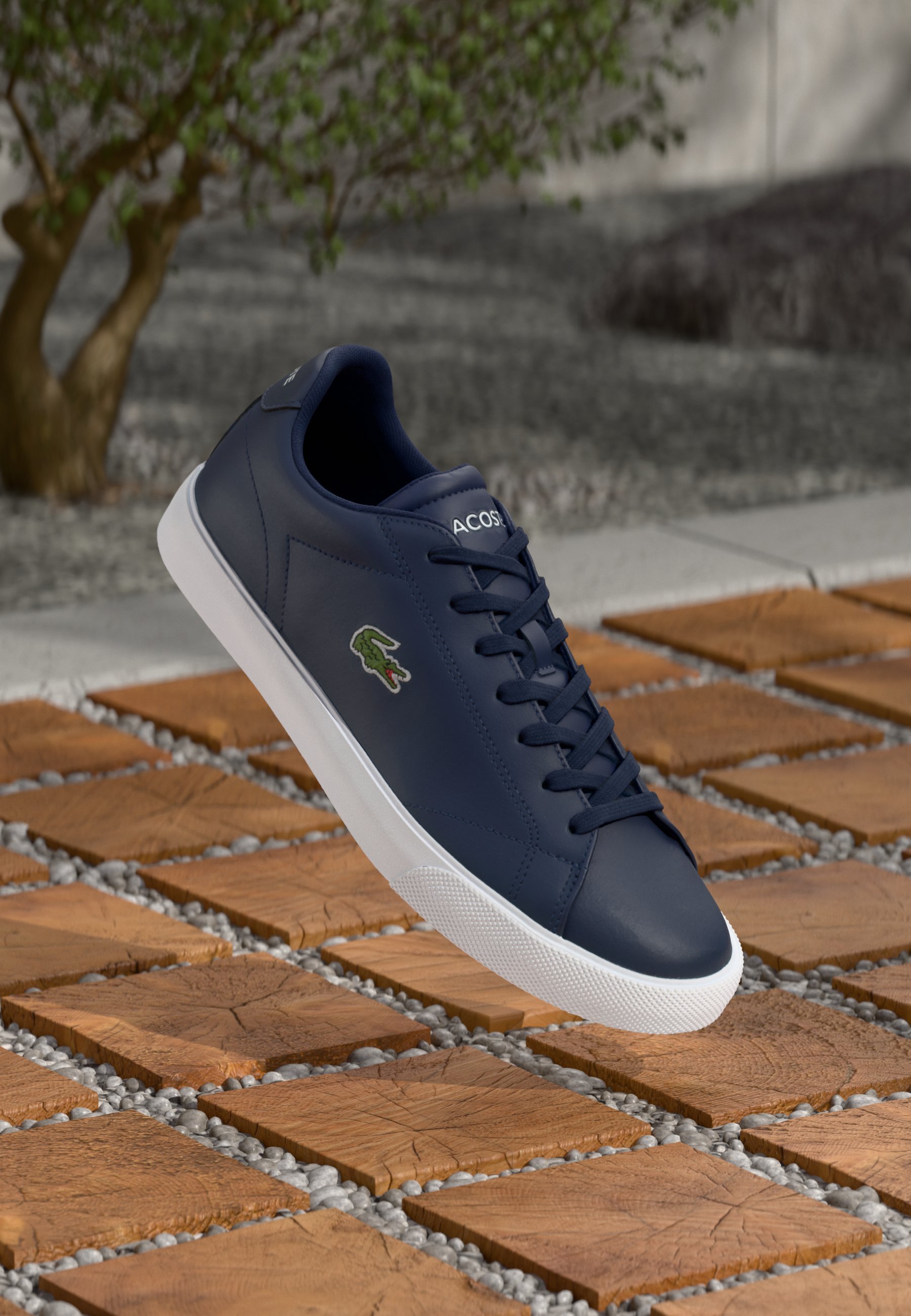 Lacoste LEROND SET 225 - Scarpe da ginnastica - blu scuro