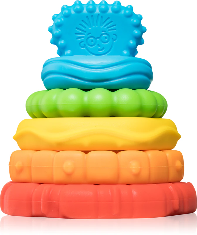 Baby Einstein Stack & Teethe™ Gryzak 2 com 1