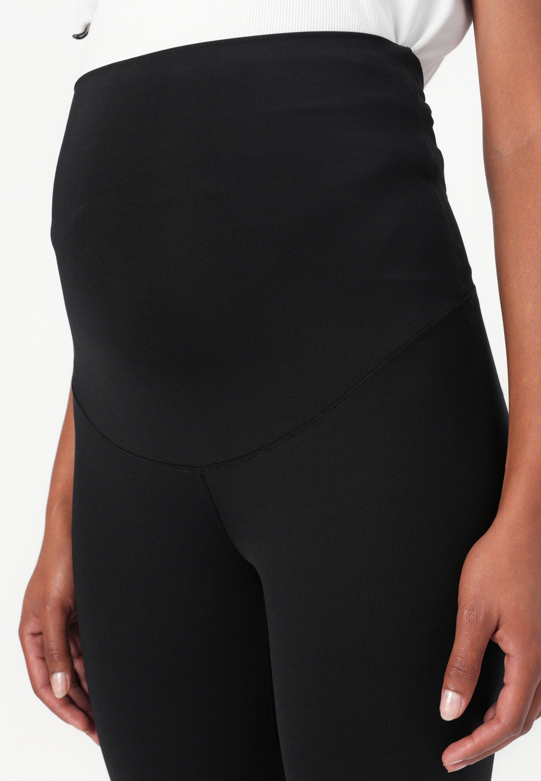 Casall ESSENTIAL MATERNITY THIGHTS - Leggings - Broek - zwart