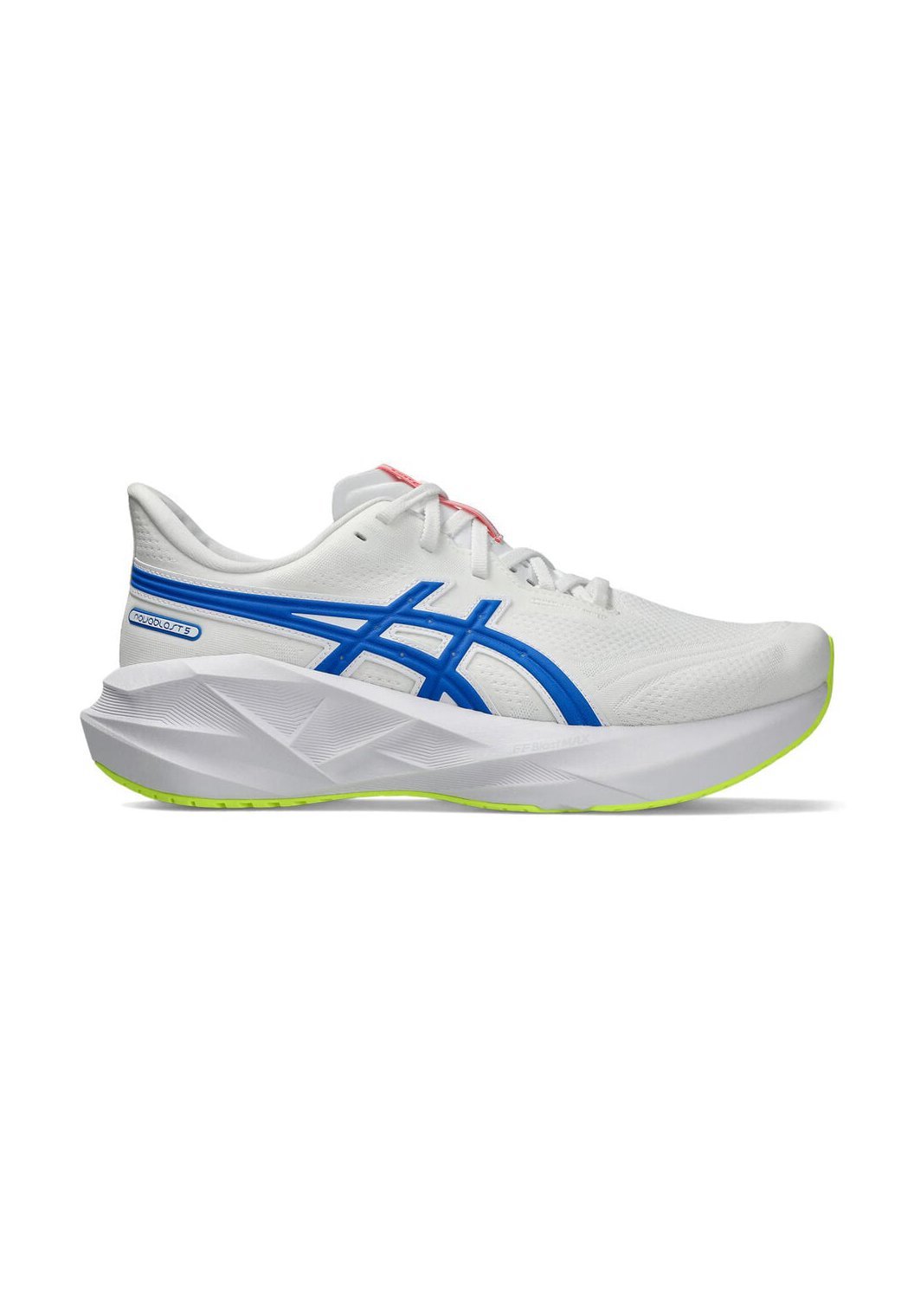 ASICS NOVABLAST - Hardloopschoenen voor op de weg - wit/tonijnblauw