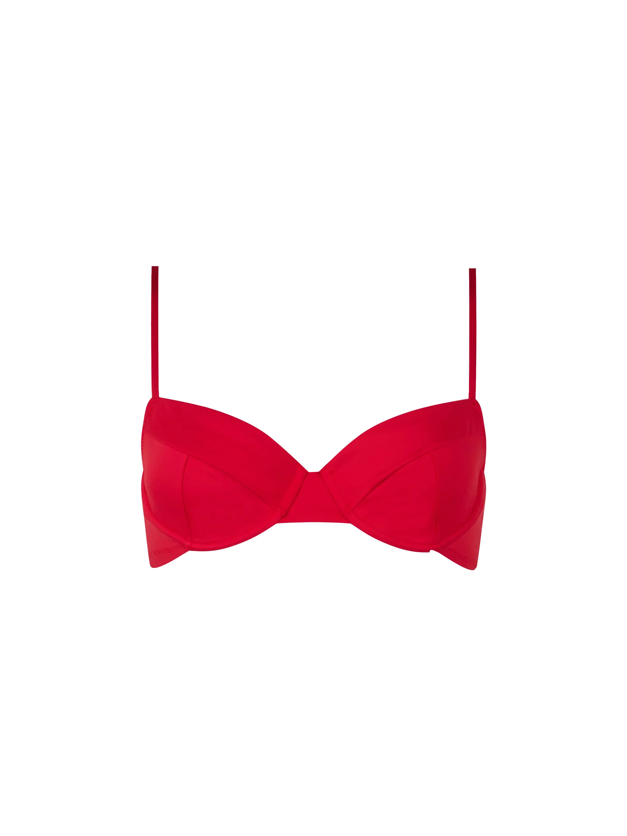 Soutien-gorge à armatures rouge Bea
