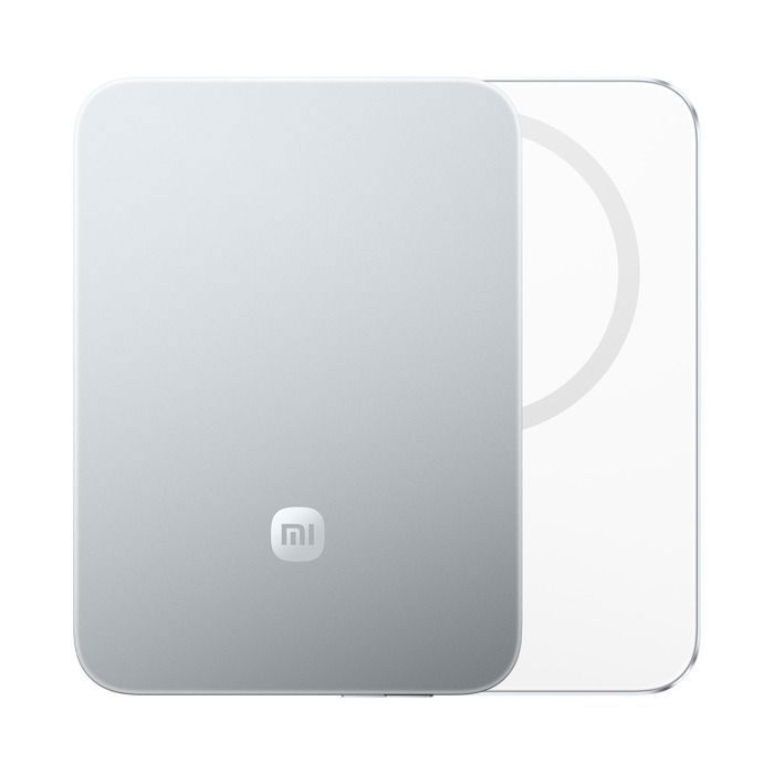Xiaomi UltraThin Magnetic Power Bank 5000 15W Glacier Silver | Cadeaux : câble 3A USB‑C to C, écouteurs Type C, stocks limités