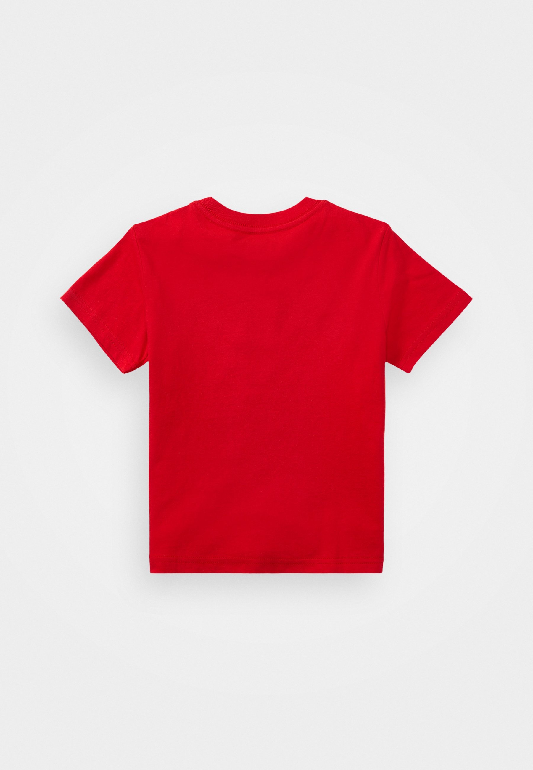 Polo Ralph Lauren katoenen jersey T-shirt met ronde hals - Basic T-shirt - rood
