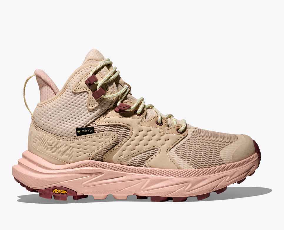 HOKA Anacapa 2 mediums GORE-TEX Eiken / Roze Latte