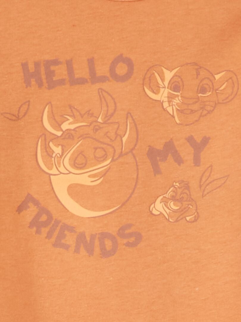 Disney T-shirt met lange mouwen - ORANJE