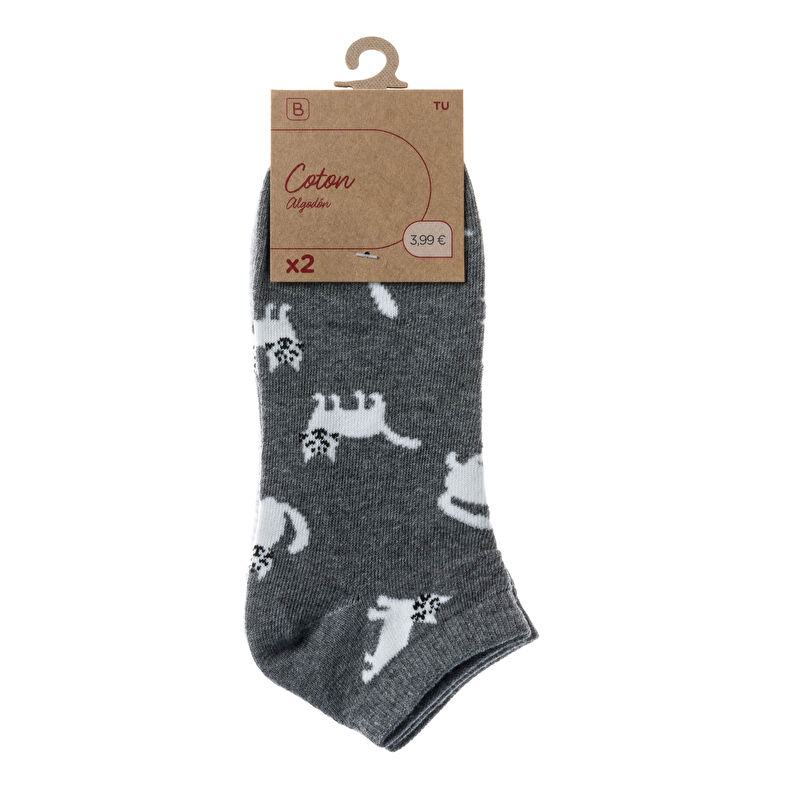 Women's Grey Socks and Tights