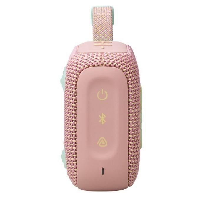 Altavoz Bluetooth ultraportátil - JBL GO 4 - Bluetooth 5.3 - Rosa