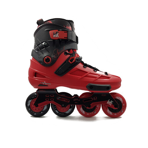 Patines En Línea Krf Frs Angel 4x80 New Frame Rojo/negro