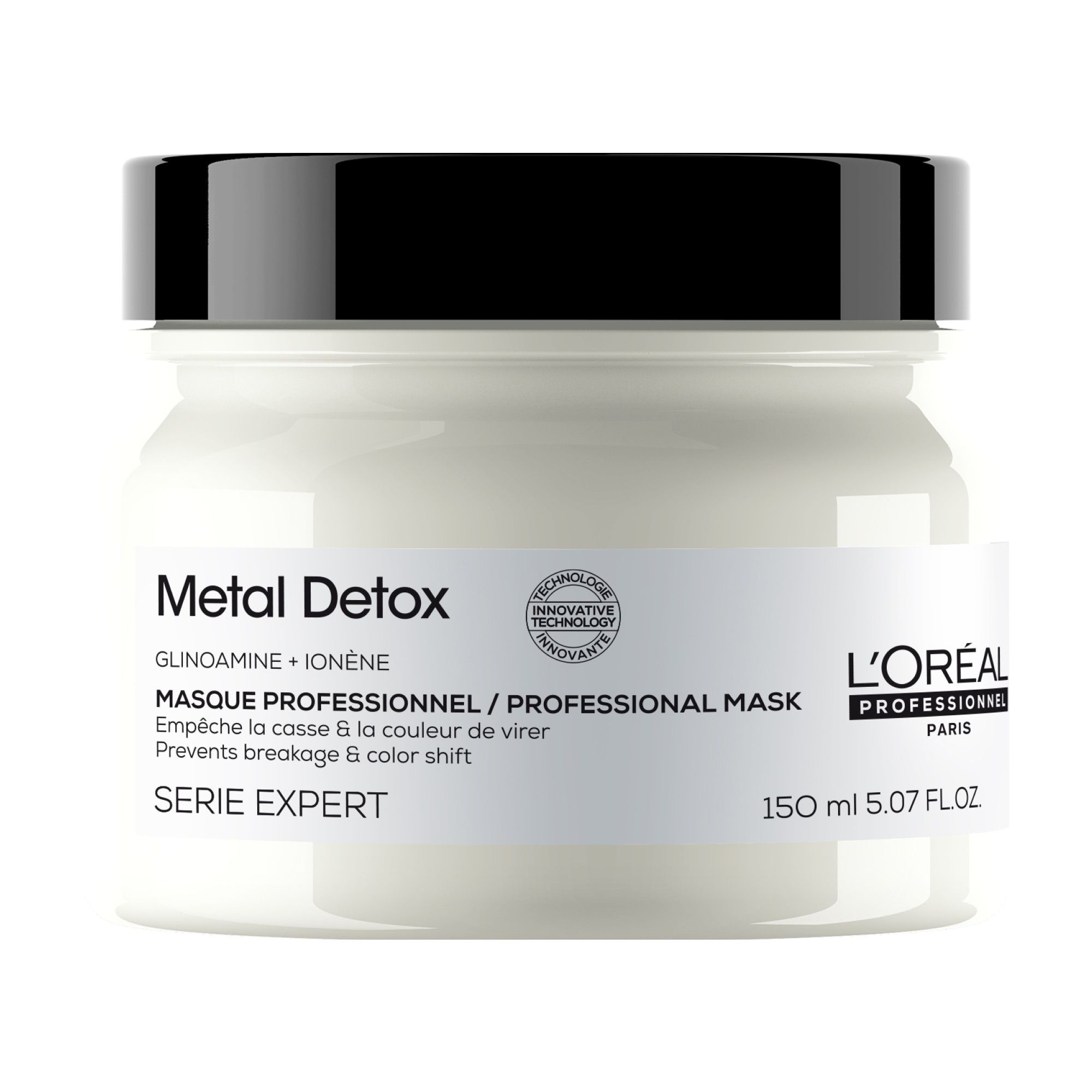 Zaščitna maska proti kovinam Metal Detox Profesionalne frizerske maske