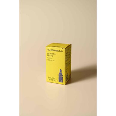 The Beemine Lab Night Oil 25% CBD:CBG Óleo Calmante com 25% de CBD e CBG 5 ml 5 ml