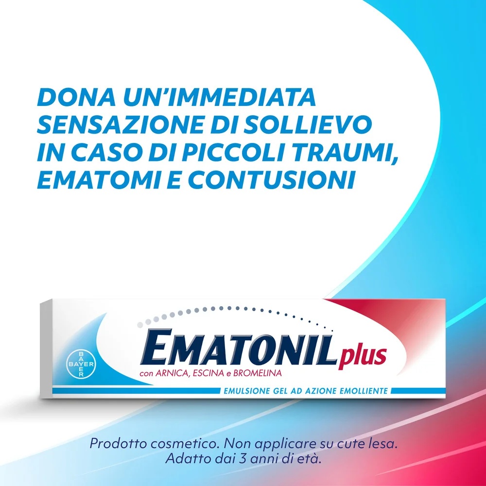 BAYER Ematonil Plus Crème Emulgel à l'arnica 50 ml Hématomes