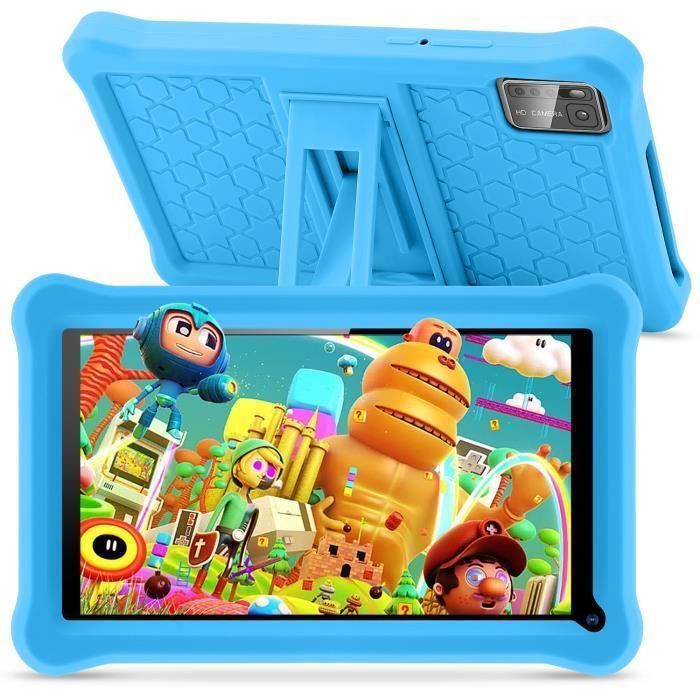 Tablet infantil SANNUO de 7 polegadas - 8 GB de RAM - 64 GB de ROM - Android 11 - Azul