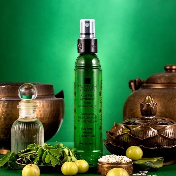 SPA CEYLON Aloe Vera Wassergras - Haarpflegeöl - 100 ml