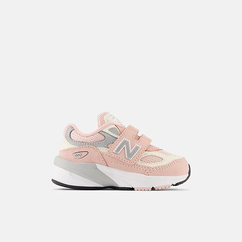 Baby 990v6 Klettverschluss - Rosa mit Weiß