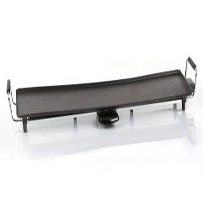 Piastra elettrica da tavolo extra lunga da 90 cm - Dimensioni: L 94,5 x P 22,2 x H 13 cm