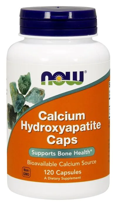 Now Foods Calcium Hydroxyapatite, Kapsułki