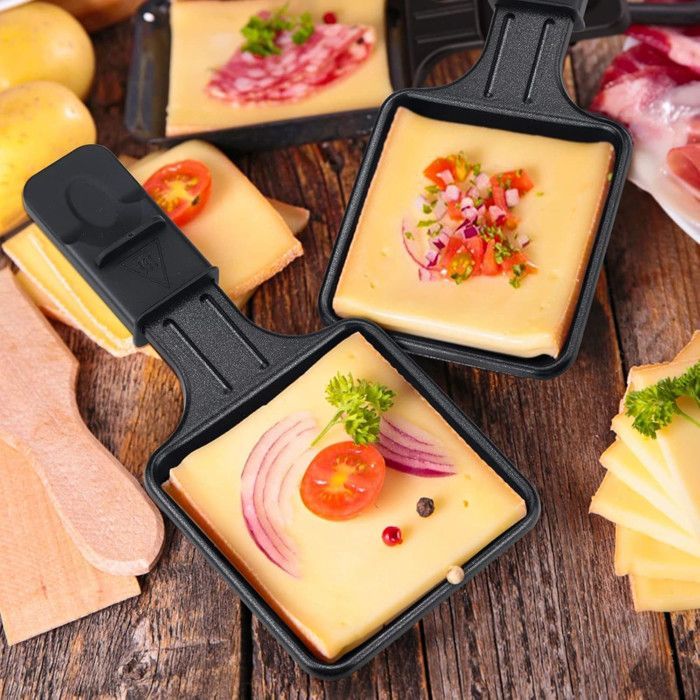 Set di 4 piatti da raclette