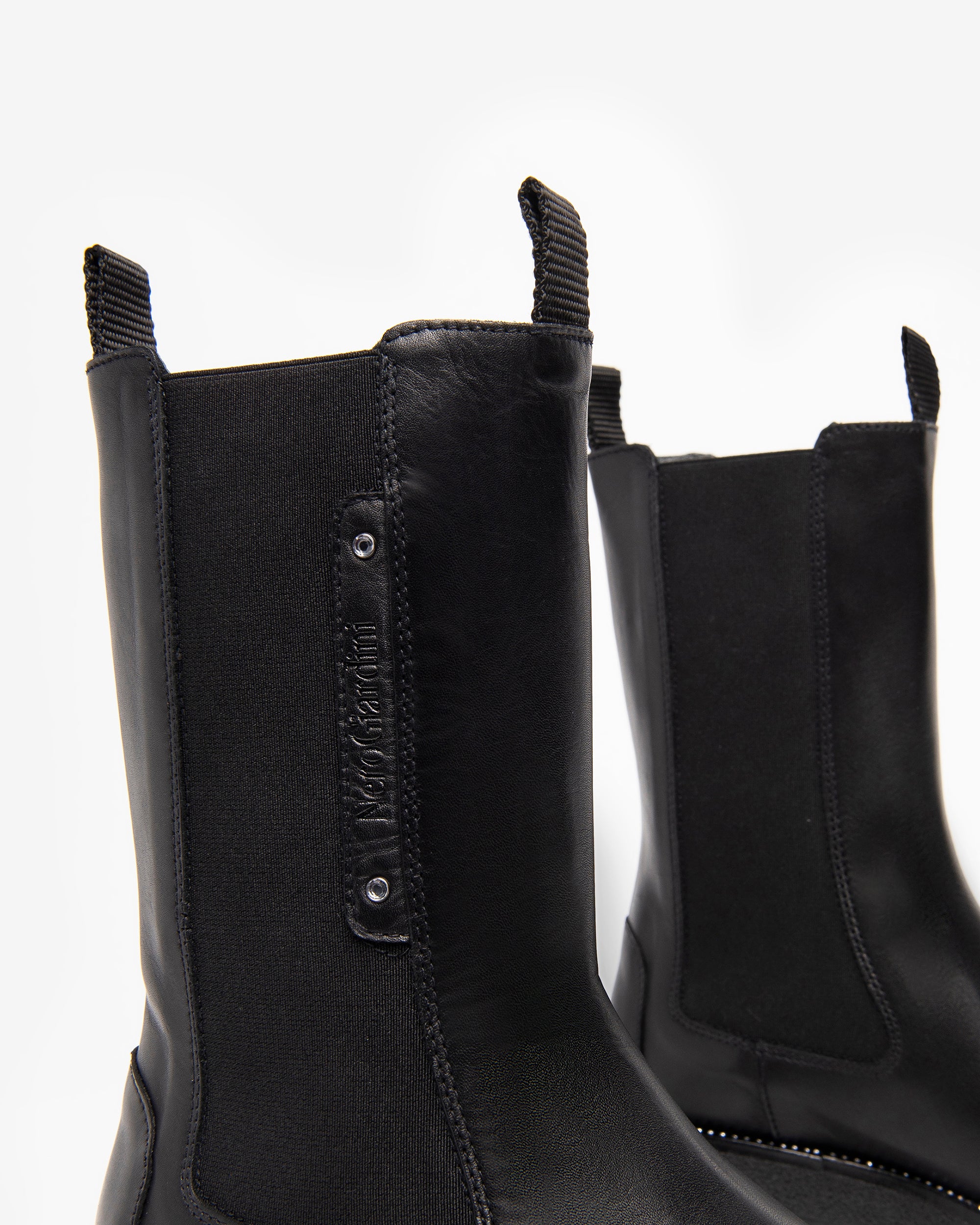  Chelsea-Boots aus Leder für Damen
