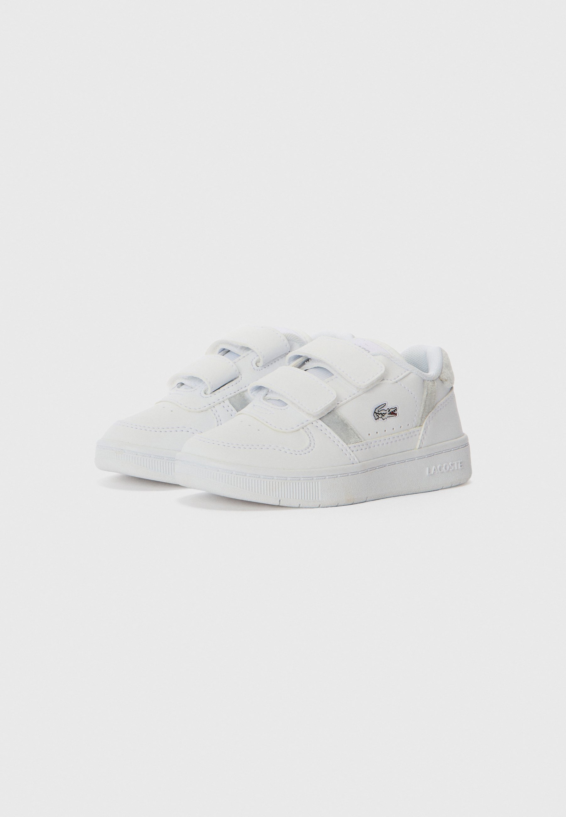 Lacoste INFANTS T-CLIP UNISEX - Trampki - biały/jasnoszary