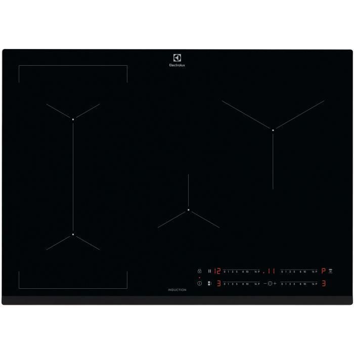 Induktionskochfeld – ELECTROLUX – 4 Kochzonen – 71 x 52 cm – EIV734 – Schwarz