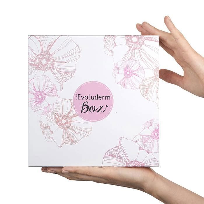 EVOLUDERM - Coffret Peau Zéro Défaut Anti-Imperfections - Box Flower - Idéal cadeau Noël, Anniversaire, Fête des Mères