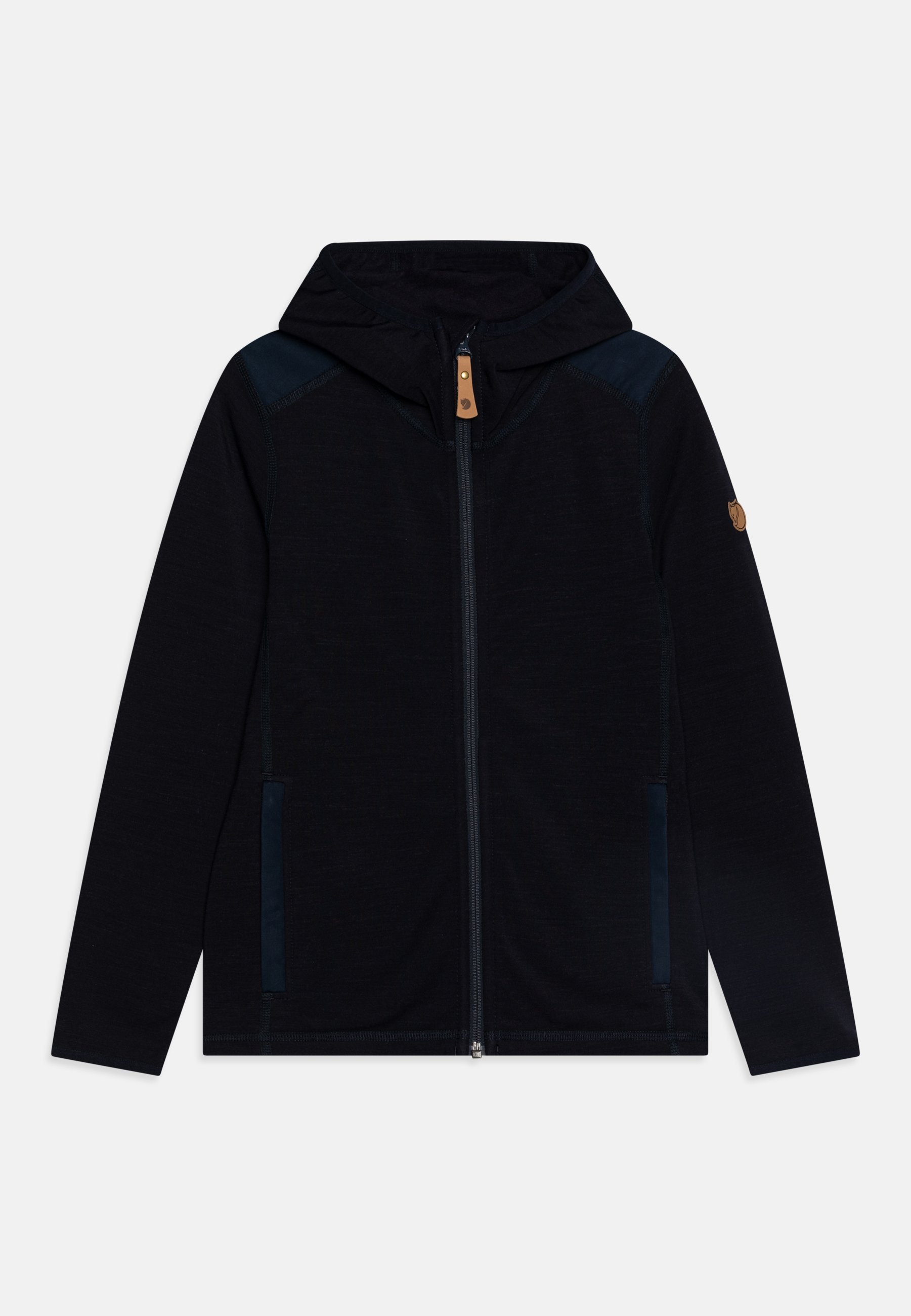 Fjällräven KIDS KEB HOODIE UNISEX - Veste de survêtement - dark blue