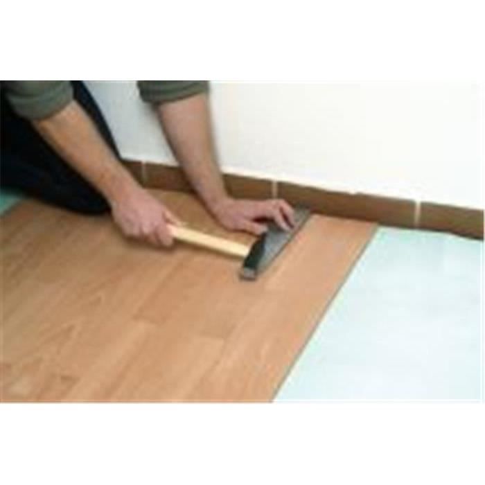 Laminate Floor Puller - WOLFCRAFT - Pull-up bar with 3 felt pads - Wood - Grey