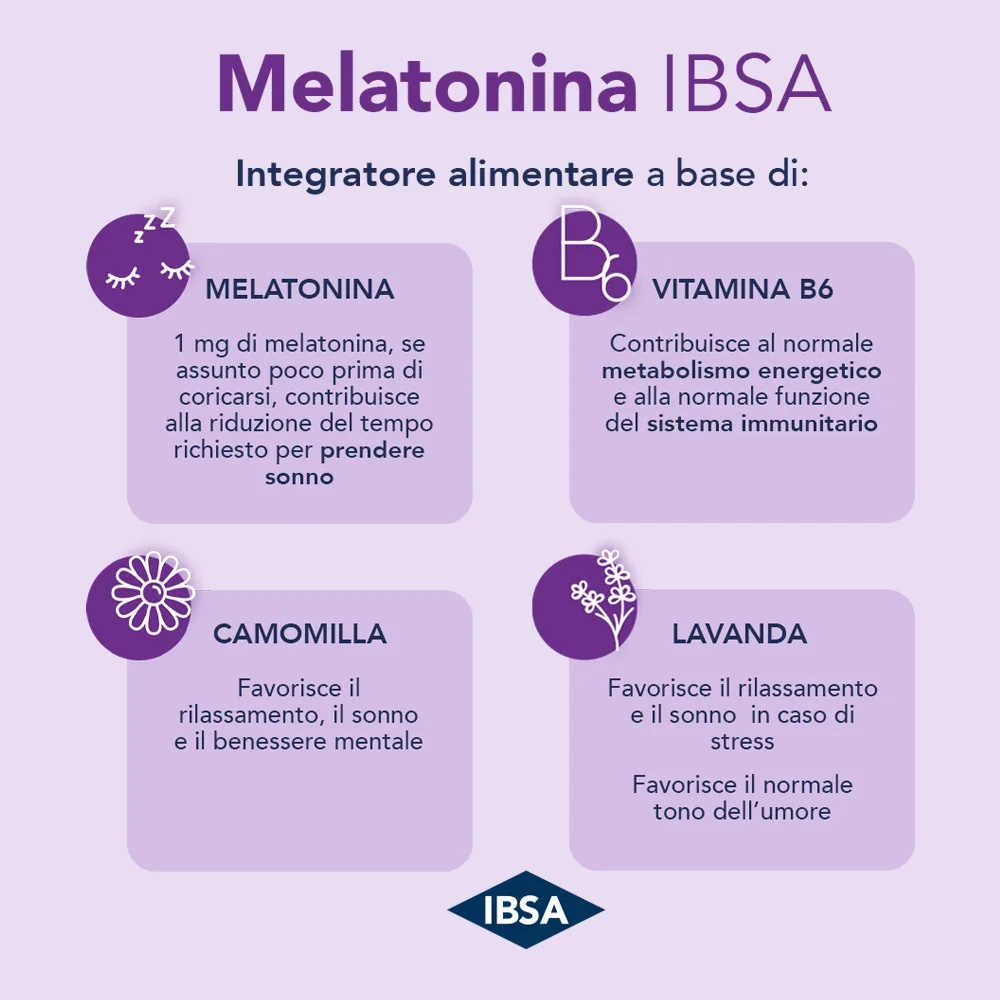 IBSA Melatonin Ibsa 30 Oral Films Stres a nespavost