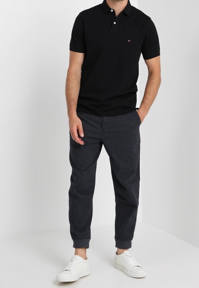 Tommy Hilfiger poloshirt - zwart