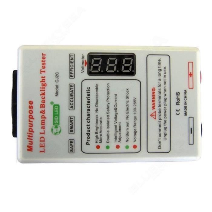 Medidor SID GJ2C 0-300V, herramienta, detector de lámparas, reparación de LED, probador de retroiluminación de TV