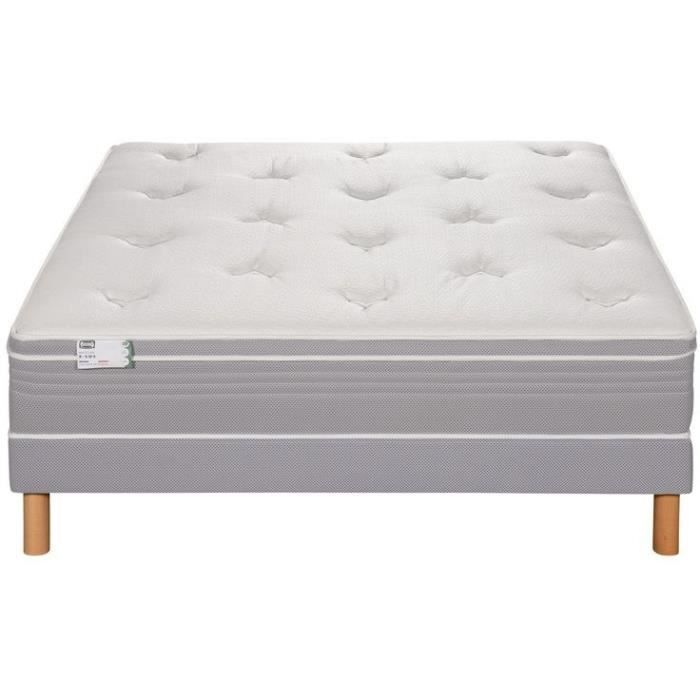SIMMONS - Ensemble Matelas Ressorts SW5 + Sommier SW - 160x200 cm - Matelas à ressorts ensachés