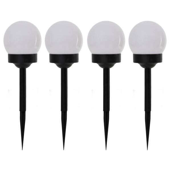 Lampy solarne ogrodowe, 4 szt.