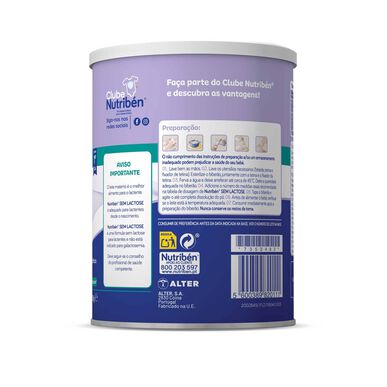Nutribén kojenecká výživa od narození, bez laktózy, 400 g