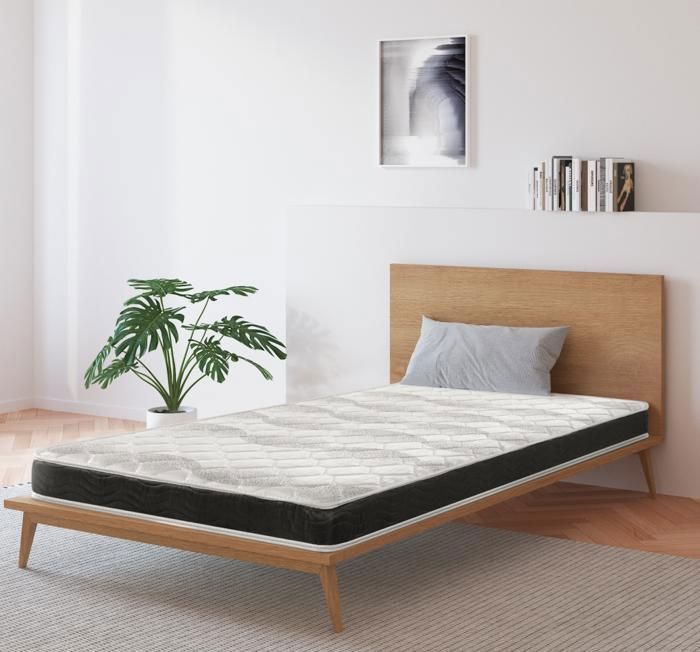Colchón de espuma viscoelástica de lujo - 90x190 cm - Firmeza - 13 cm de grosor
