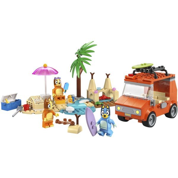 LEGO Bluey 11202 Blueyjeva vožnja z avtomobilčkom na plažo