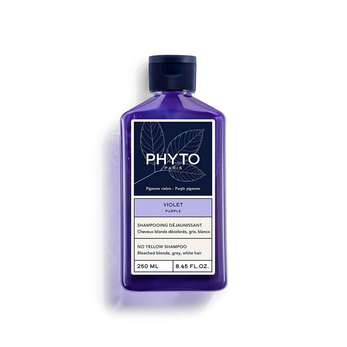 PHYTO Fyto Violet shampoo 250 ml Voor gebleekt, grijs en witblond haar