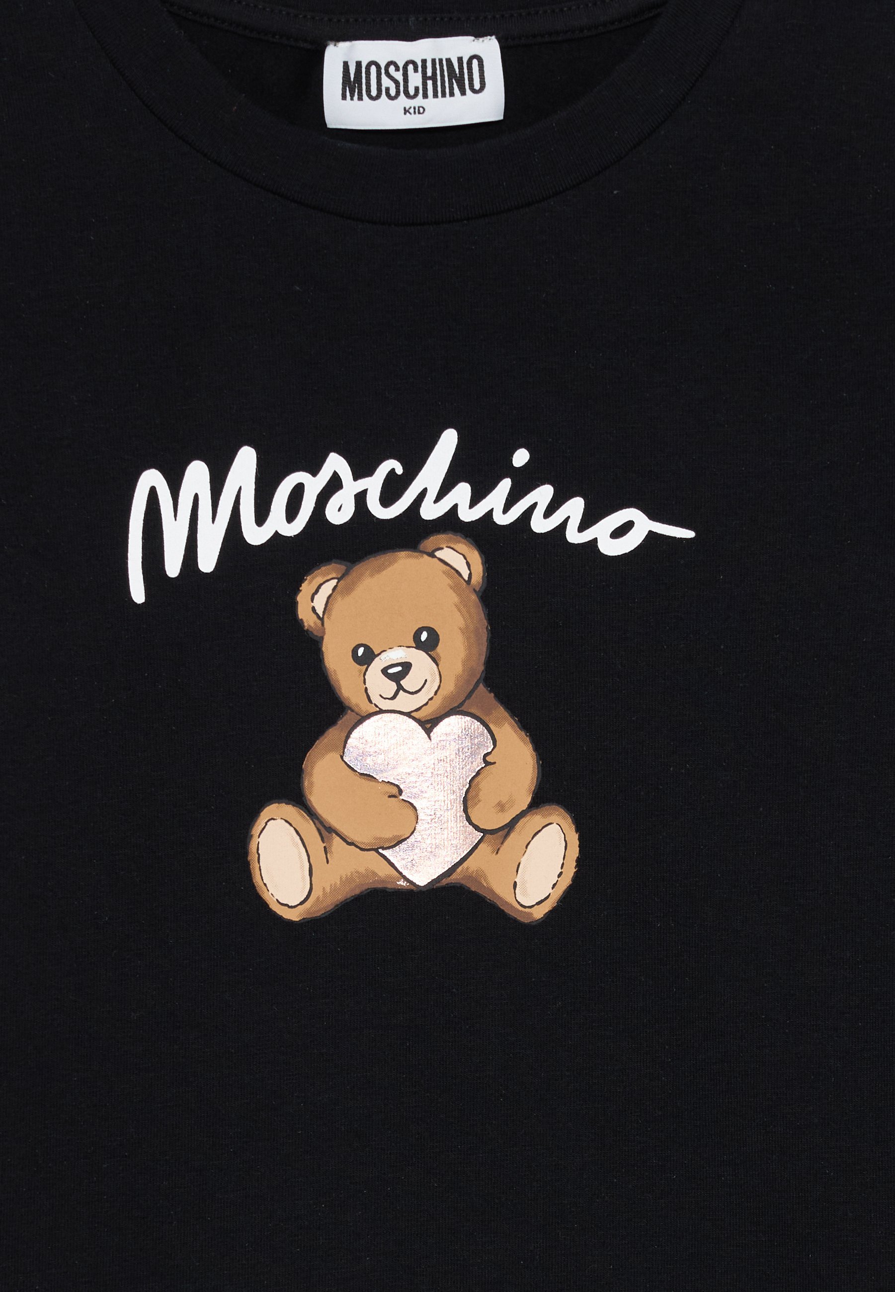 Haut à manches longues MOSCHINO - noir
