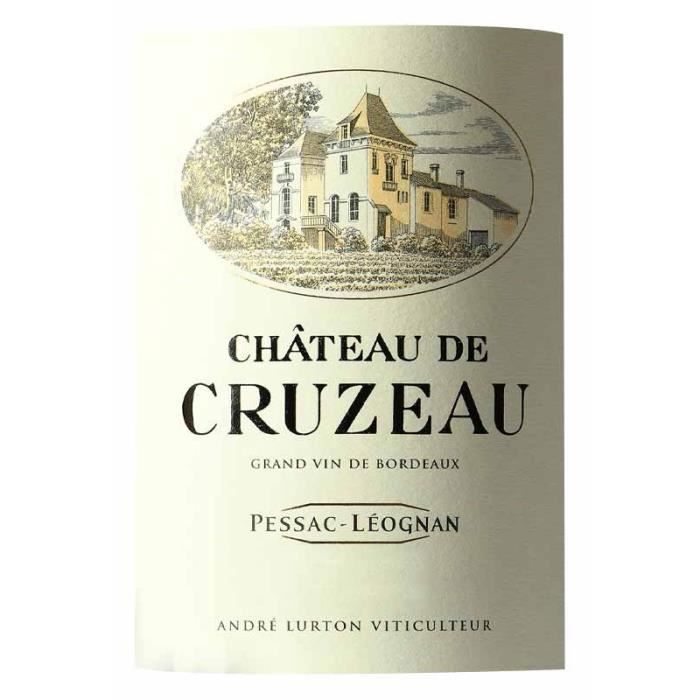 Magnum Château de Cruzeau 2021 Pessac Léognan - Vin Rouge de Bordeaux