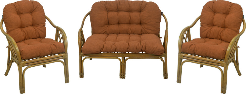 Poduszki na meble rattanowe komplet sofa fotele