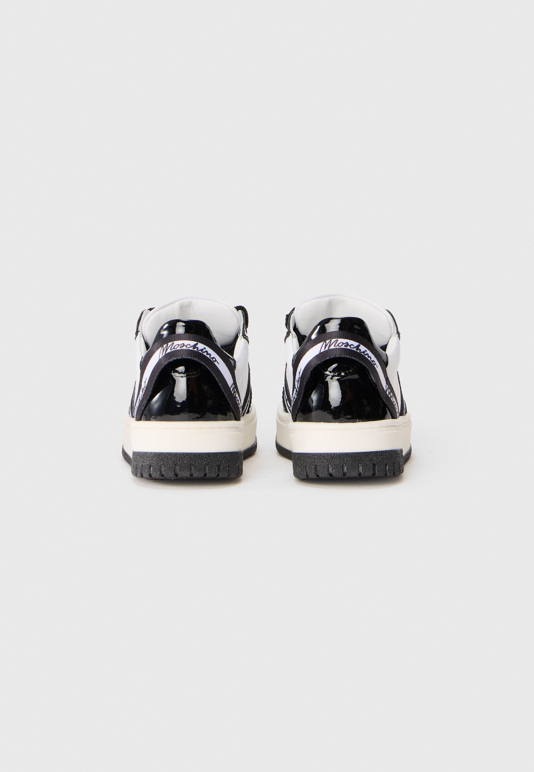 MOSCHINO UNISEX - Scarpe da ginnastica - nero/bianco