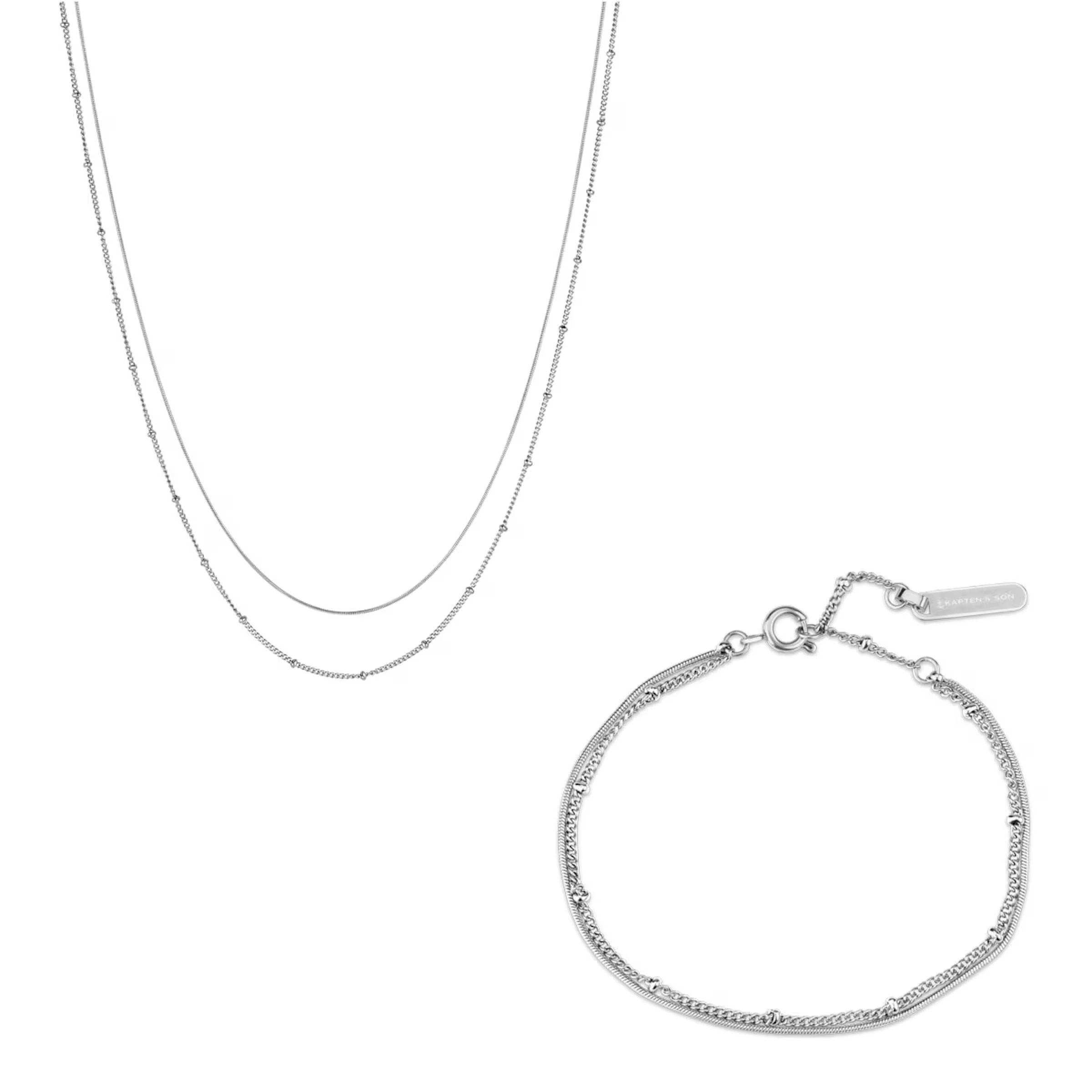 Ensemble de bijoux Sphère Argent