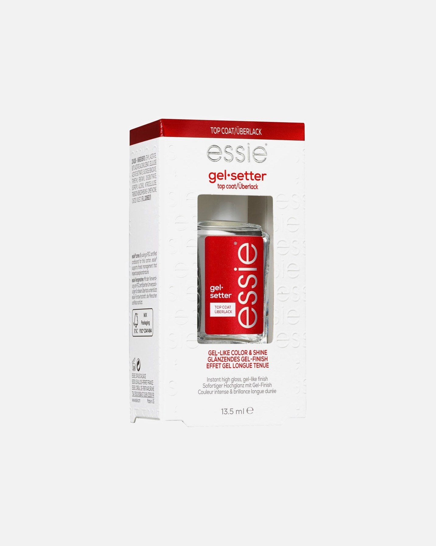 essie nadlak za gel-setter - 13,5 ml