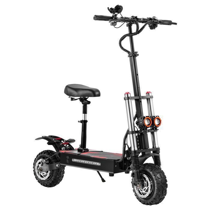 Patinete eléctrico BOYUEDA S3-11 - 2 motores de 3000 W - Batería de 60 V y 38 Ah - Neumáticos de 11