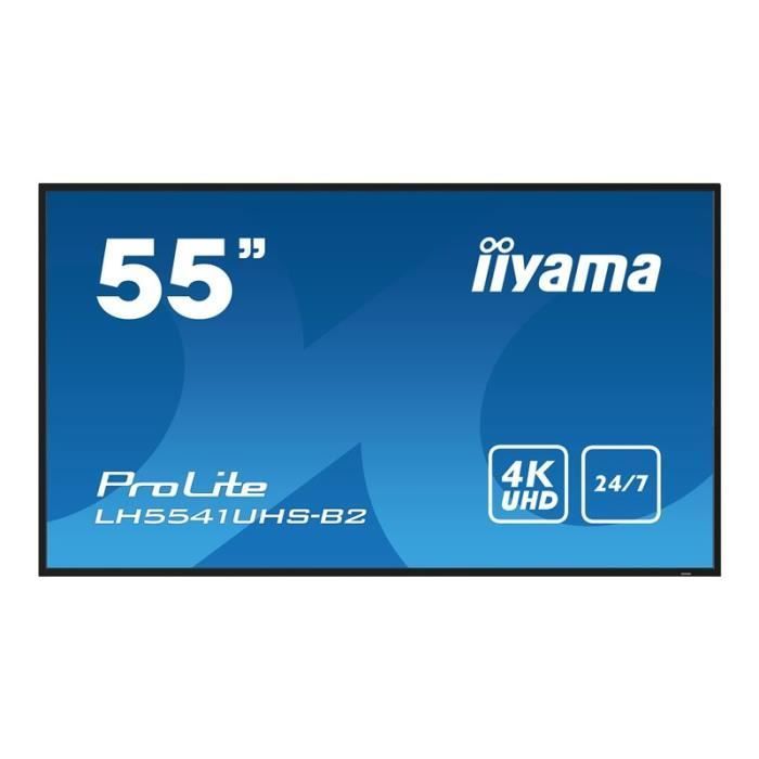 Écran plat LCD rétro-éclairé par LED - iiyama - iiyama ProLite LH5541UHS-B2 - Classe de diagonale 55
