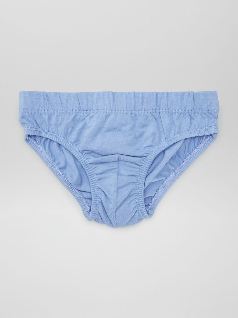 Conjunto de 7 calzoncillos estampados - AZUL